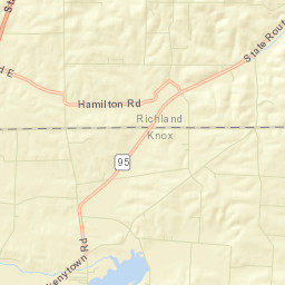 Ankenytown Ohio Street Map