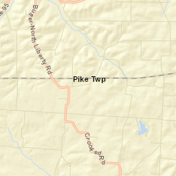 Nunda Ohio Street Map