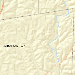 Greer Ohio Street Map