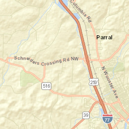 Winfield Ohio Street Map