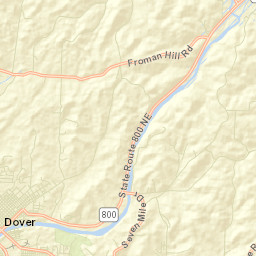 Reeds Run Ohio Street Map