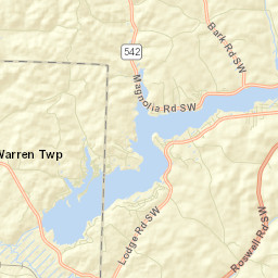 Sunset Valley Ohio Street Map