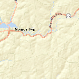 Valleyview Ohio Street Map