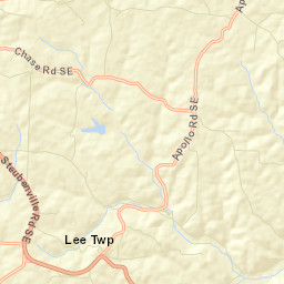 Scroggsfield Ohio Street Map