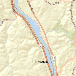 Stratton Ohio Street Map