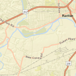 Bradley Gardens Street Map