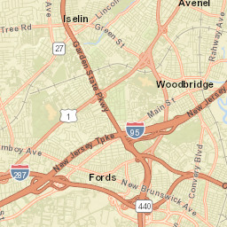 Fords Street Map