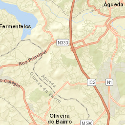 Águeda Street Map