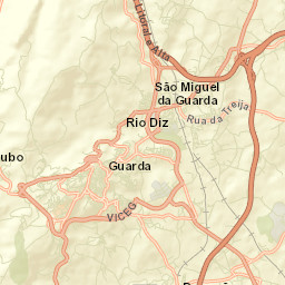 São Vicente Street Map