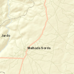 Malhada Sorda Street Map