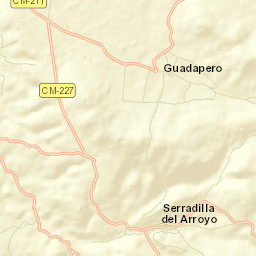 Serradilla del Arroyo Street Map