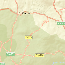 Cereceda de la Sierra Street Map