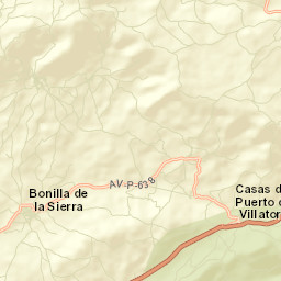 Tórtoles Street Map