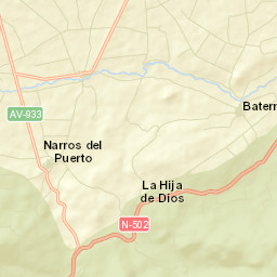 Narros del Puerto Street Map