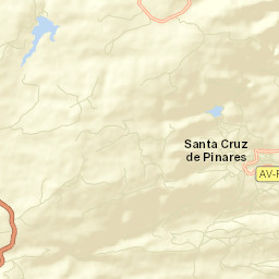 Santa Cruz de Pinares Street Map