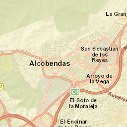 San Sebastián de los Reyes Street Map