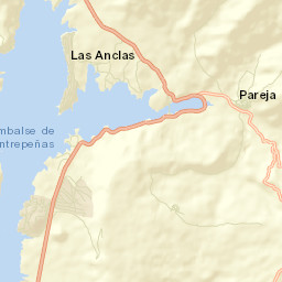 Pareja Street Map