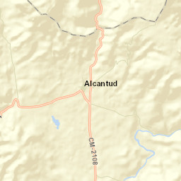 Alcantud Street Map