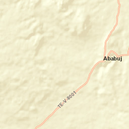 Ababuj Street Map