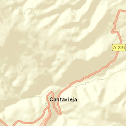 Cantavieja Street Map