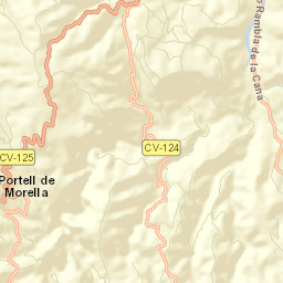 Portell de Morella Street Map