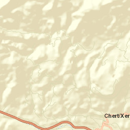 Chert/Xert Street Map