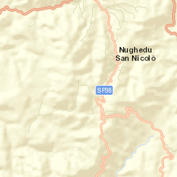 Nughedu San Nicolò Street Map