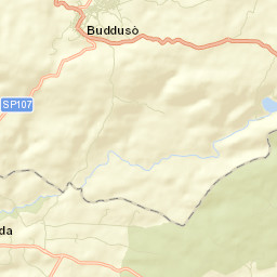 Buddusò Street Map