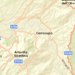 Altavilla Silentina Street Map