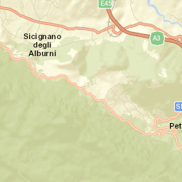 Sicignano degli Alburni Street Map