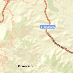 Pomarico Street Map