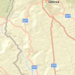 Ginosa Street Map
