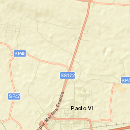 Paolo VI Street Map