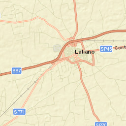 Latiano Street Map