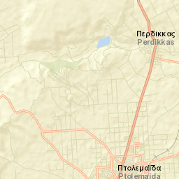 Ptolemaḯda Street Map