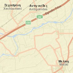 Melíki Street Map