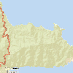 Stratónion Street Map