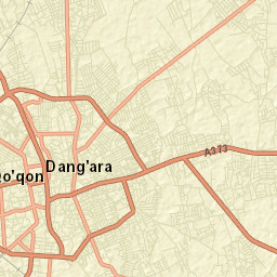 Qo‘qon Street Map