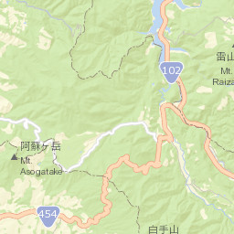 Hirakawa Shi Street Map