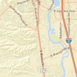 4671 Sunglow Drive, Redding, CA 96001 Street Map