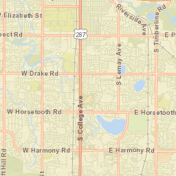 Omega Colorado Street Map