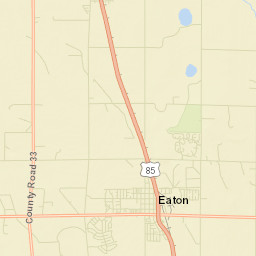 16000-16998 County Road 74 Eaton CO Street Map