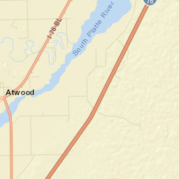 Atwood Colorado Street Map