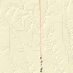 Hayes County Street Map