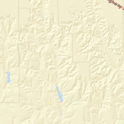 Gosper County Street Map