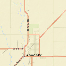 323 N Lawrence St Gibson City IL Street Map