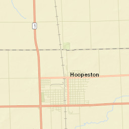 Hoopeston Street Map