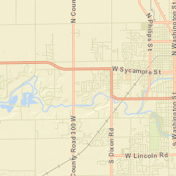 Kokomo Street Map