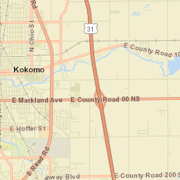 Howard County Street Map