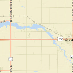 Greentown Street Map